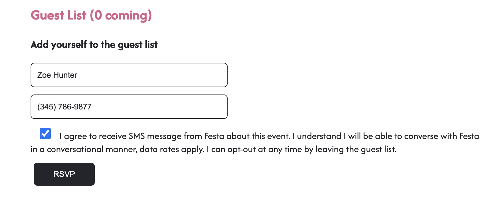 Fig 3, Guest Onboarding Filled